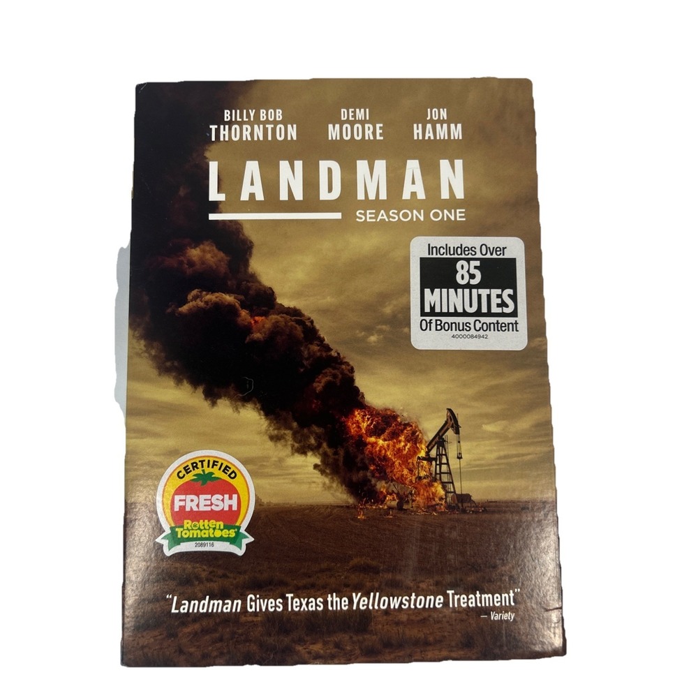 Landman Season One DVD - Brown/Gold Cover